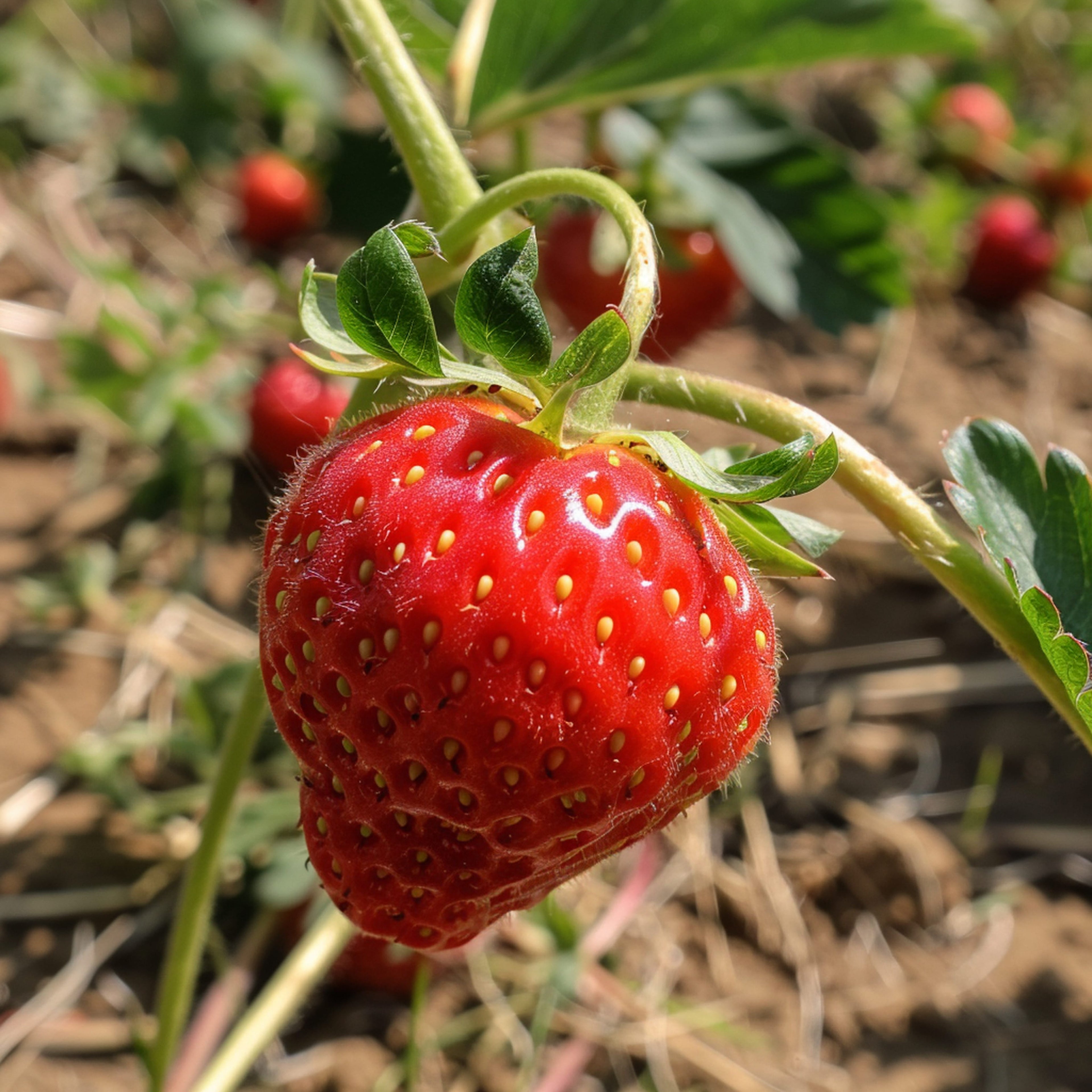 Strawberry Plant (Sweet Red Variety)